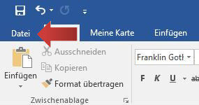 Formatierungszeichen anzeigen, Screenshot 4